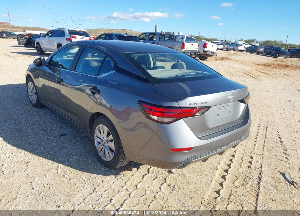 2024 NISSAN SENTRA S XTRONIC CVT VIN: 3N1AB8BV9RY234603