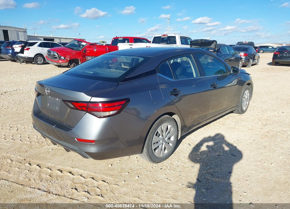 2024 NISSAN SENTRA S XTRONIC CVT VIN: 3N1AB8BV9RY234603