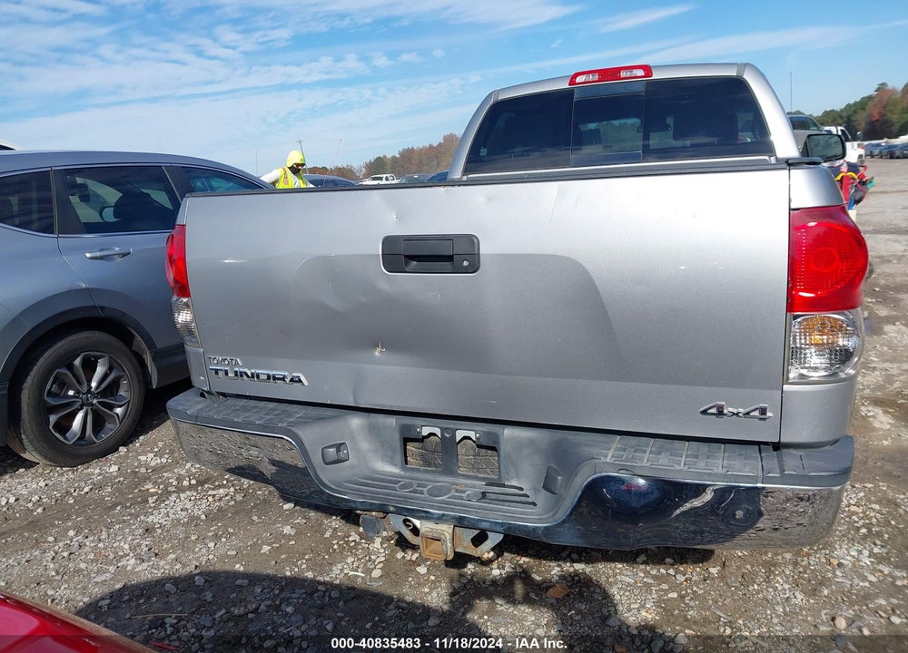 2007 TOYOTA TUNDRA SR5 5.7L V8 VIN: 5TBBV54107S456218