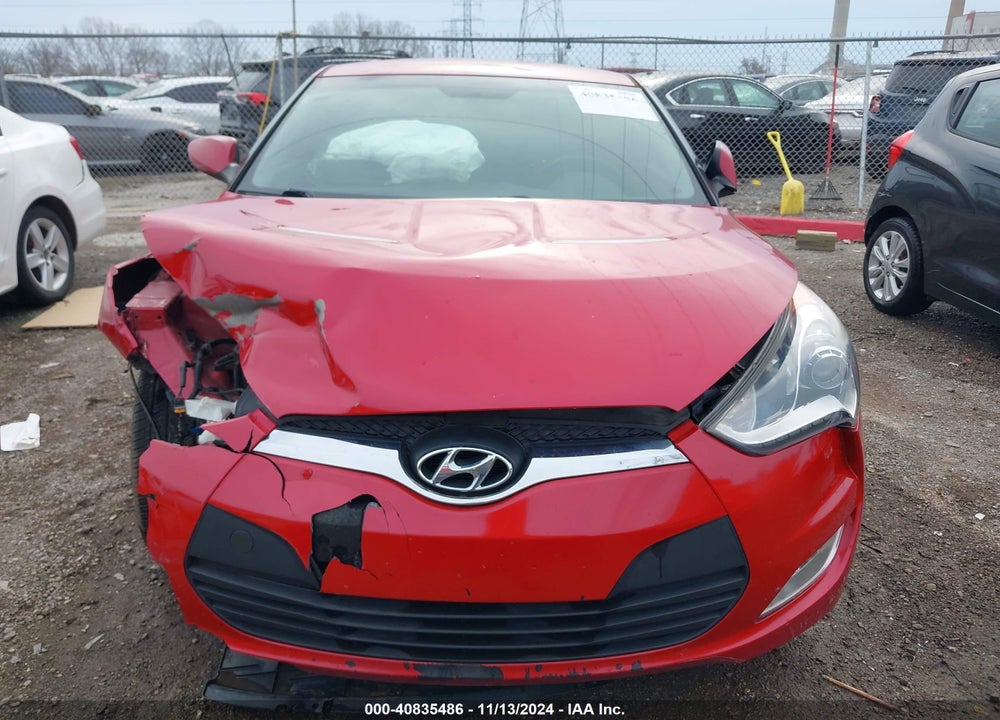 2015 HYUNDAI VELOSTER FLEX VIN: KMHTC6AD4FU221316