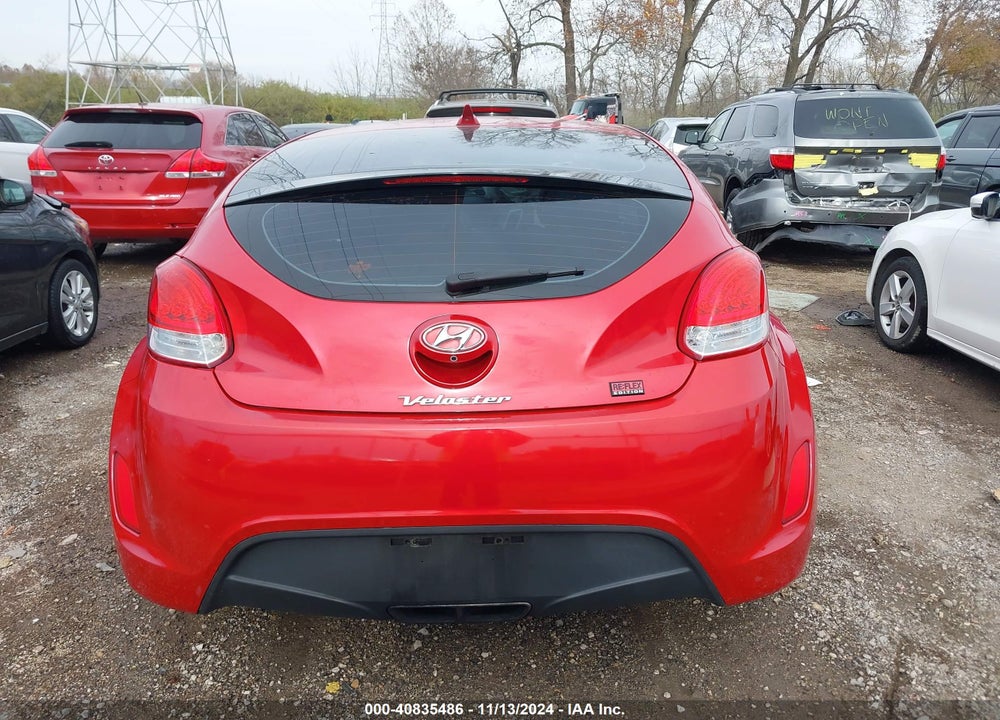 2015 HYUNDAI VELOSTER FLEX VIN: KMHTC6AD4FU221316
