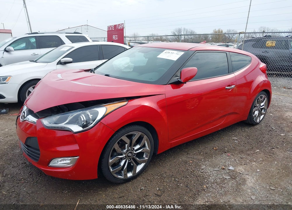 2015 HYUNDAI VELOSTER FLEX VIN: KMHTC6AD4FU221316