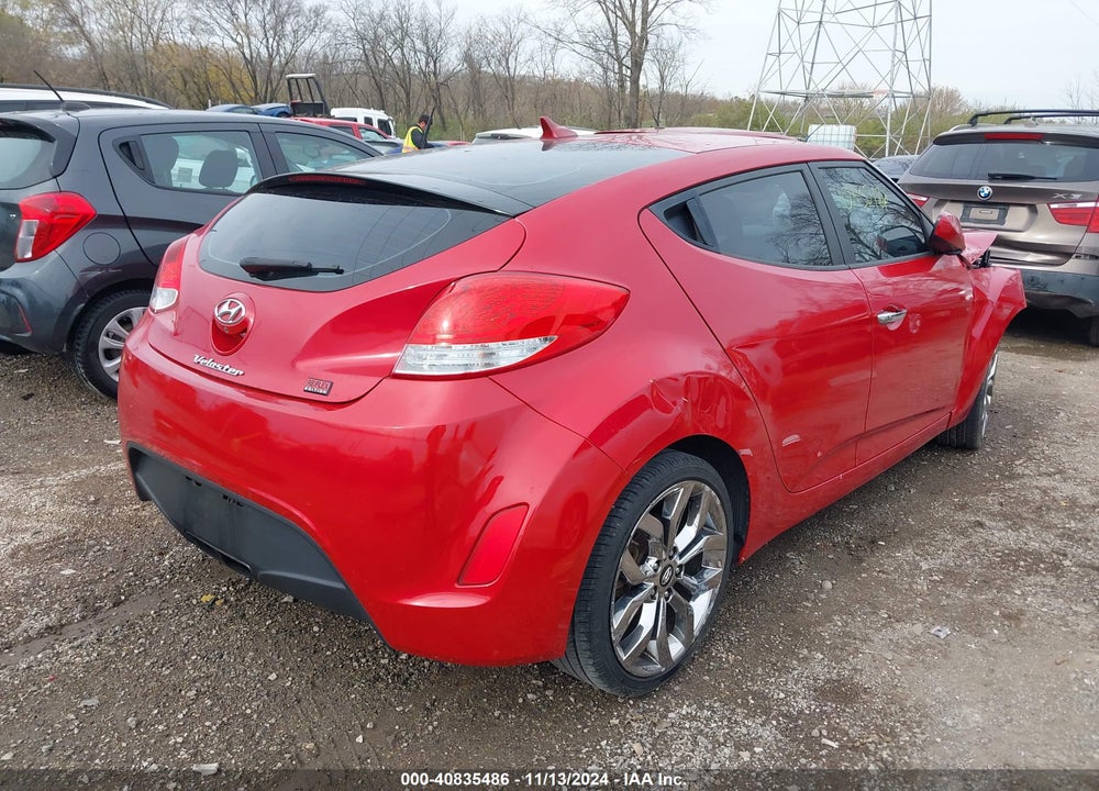 2015 HYUNDAI VELOSTER FLEX VIN: KMHTC6AD4FU221316