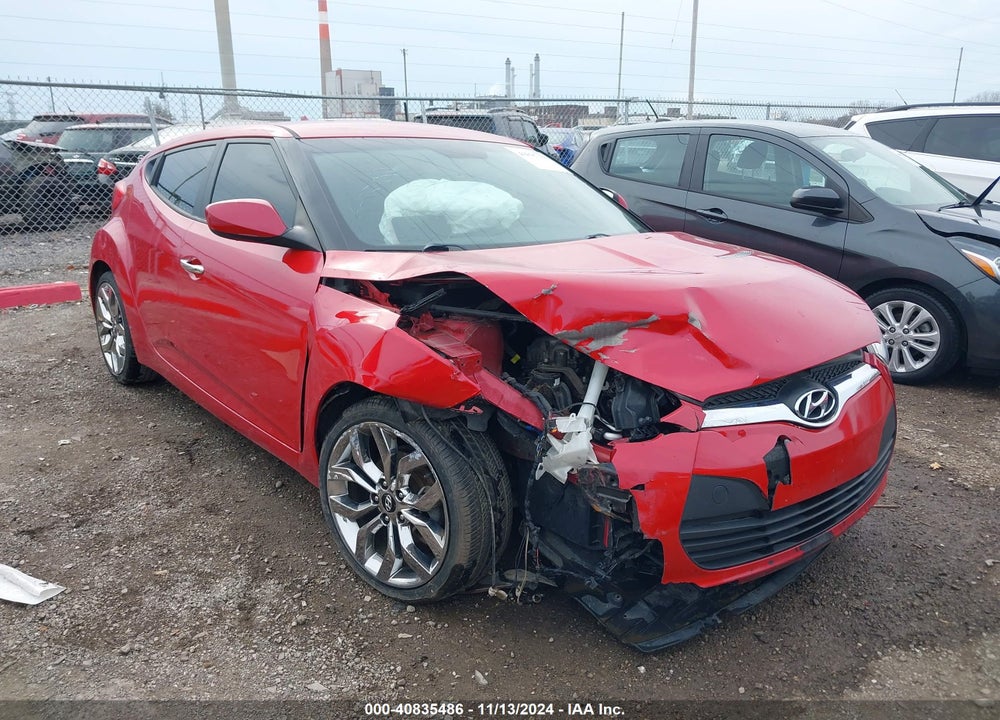 2015 HYUNDAI VELOSTER FLEX VIN: KMHTC6AD4FU221316