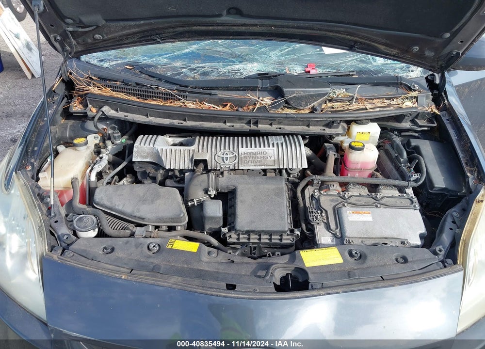 2011 TOYOTA PRIUS TWO VIN: JTDKN3DU2B0278877