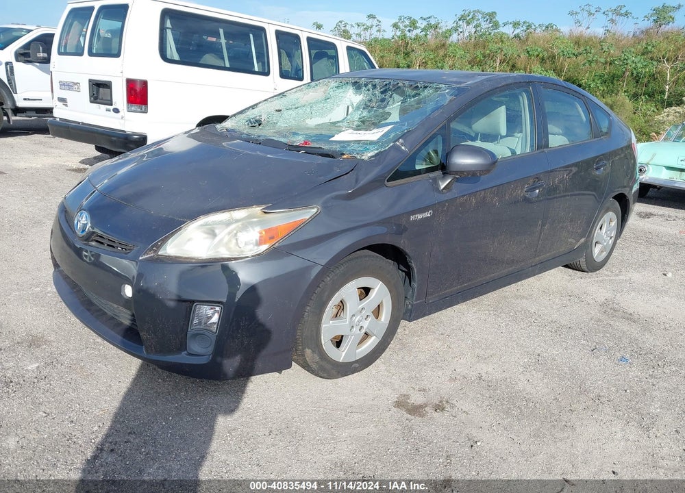 2011 TOYOTA PRIUS TWO VIN: JTDKN3DU2B0278877