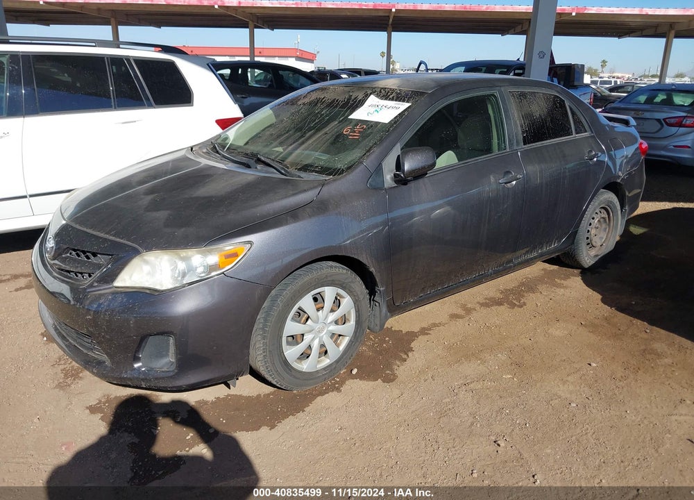 2011 TOYOTA COROLLA LE VIN: JTDBU4EE1B9140954