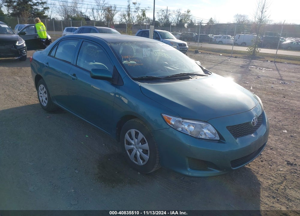 2010 TOYOTA COROLLA LE VIN: 2T1BU4EE0AC504273
