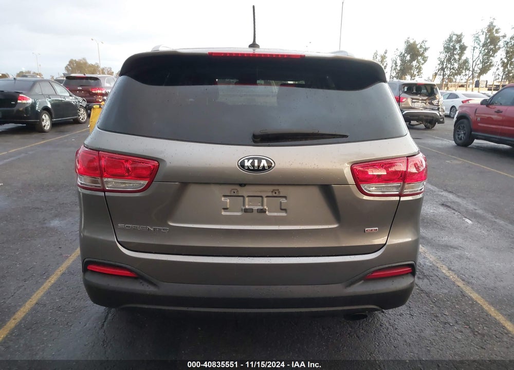 2016 KIA SORENTO 2.4L LX VIN: 5XYPG4A34GG090249