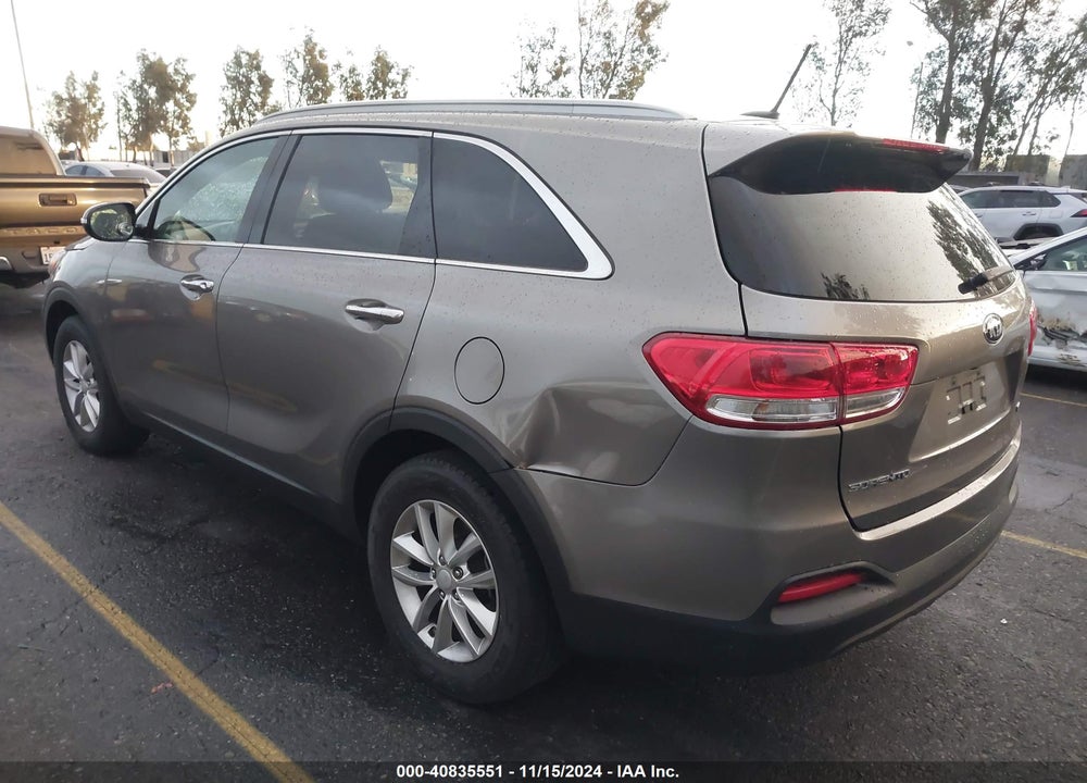 2016 KIA SORENTO 2.4L LX VIN: 5XYPG4A34GG090249