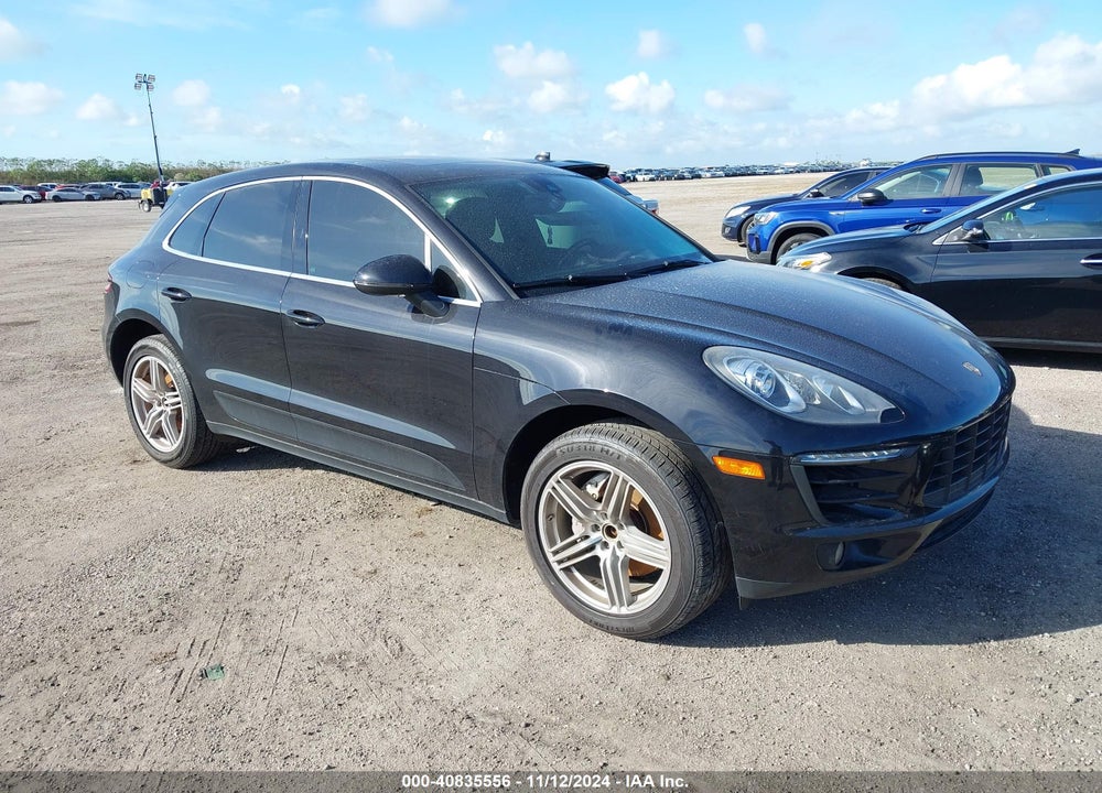 2015 PORSCHE MACAN S VIN: WP1AB2A58FLB65143