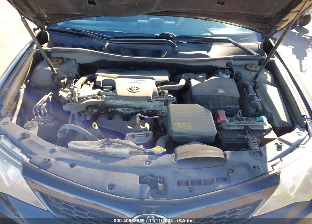 2012 TOYOTA CAMRY SE VIN: 4T1BF1FK0CU089163