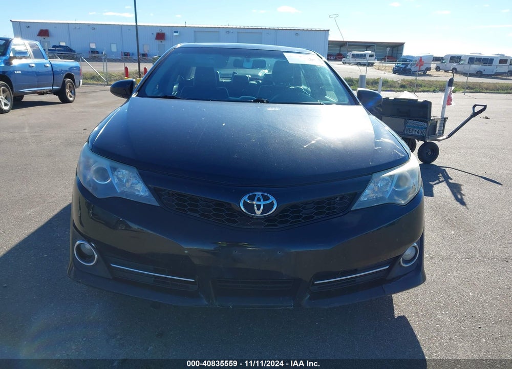 2012 TOYOTA CAMRY SE VIN: 4T1BF1FK0CU089163