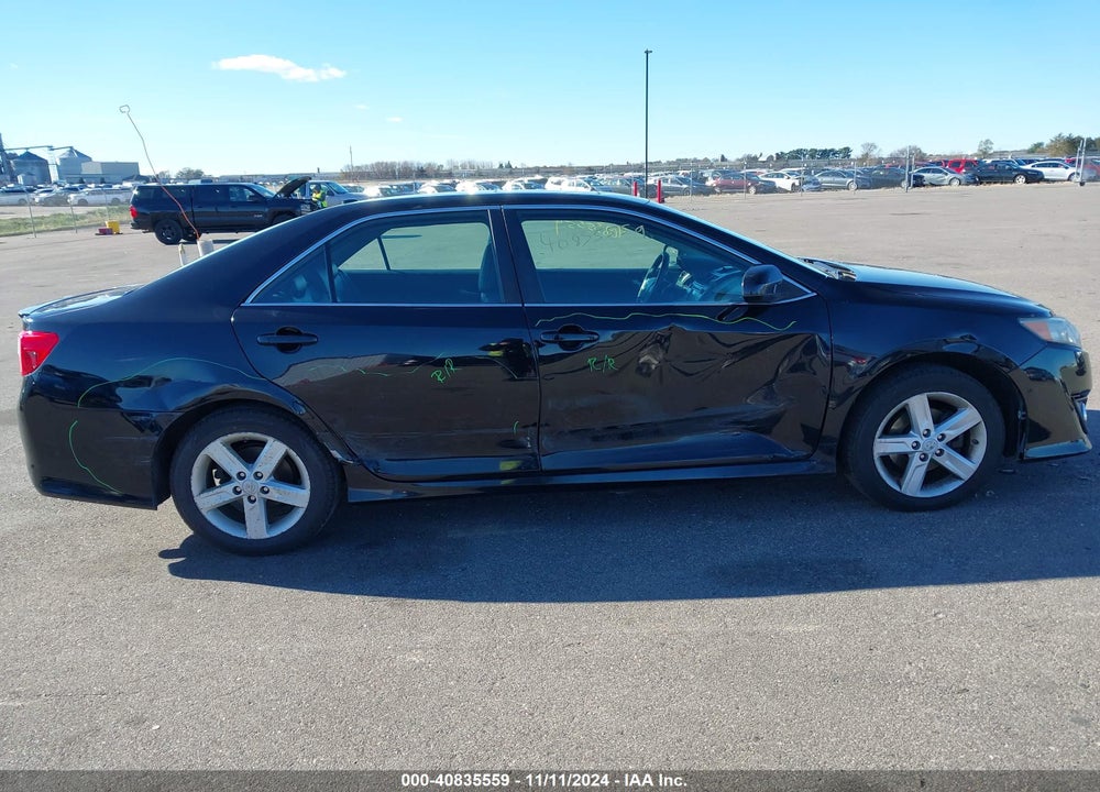 2012 TOYOTA CAMRY SE VIN: 4T1BF1FK0CU089163