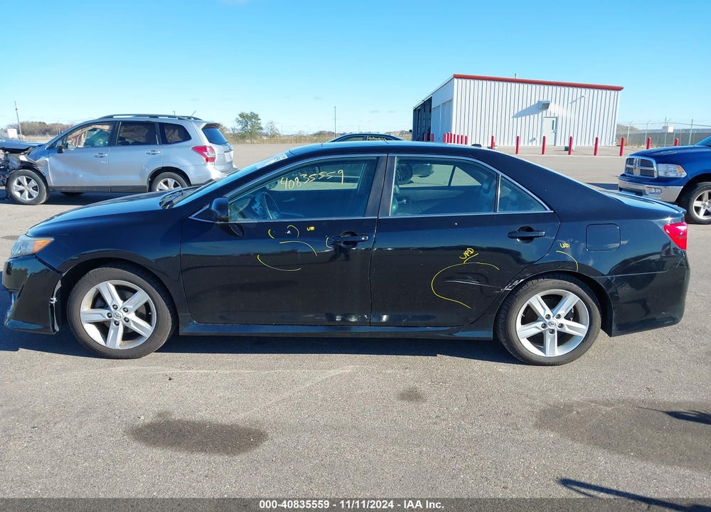 2012 TOYOTA CAMRY SE VIN: 4T1BF1FK0CU089163