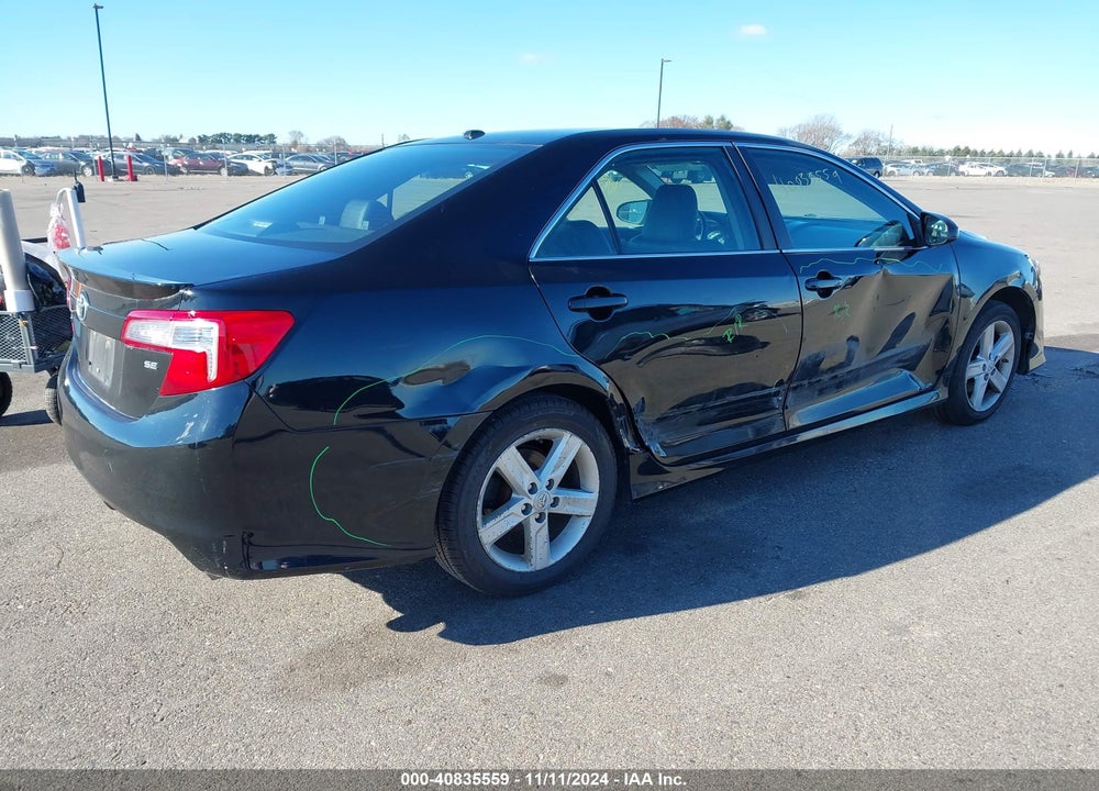 2012 TOYOTA CAMRY SE VIN: 4T1BF1FK0CU089163