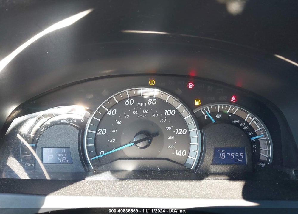 2012 TOYOTA CAMRY SE VIN: 4T1BF1FK0CU089163