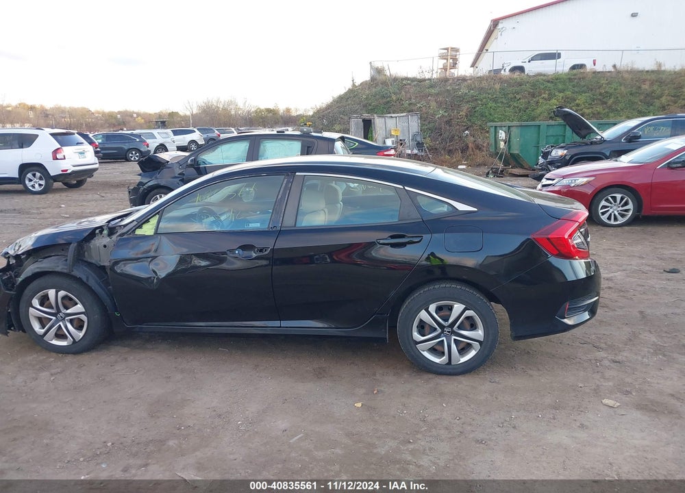 2018 HONDA CIVIC LX VIN: 19XFC2F51JE021092