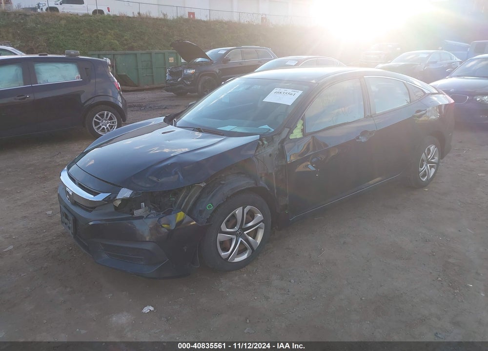 2018 HONDA CIVIC LX VIN: 19XFC2F51JE021092