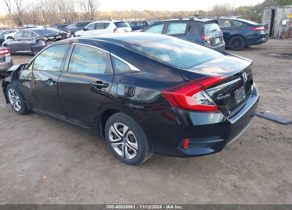2018 HONDA CIVIC LX VIN: 19XFC2F51JE021092