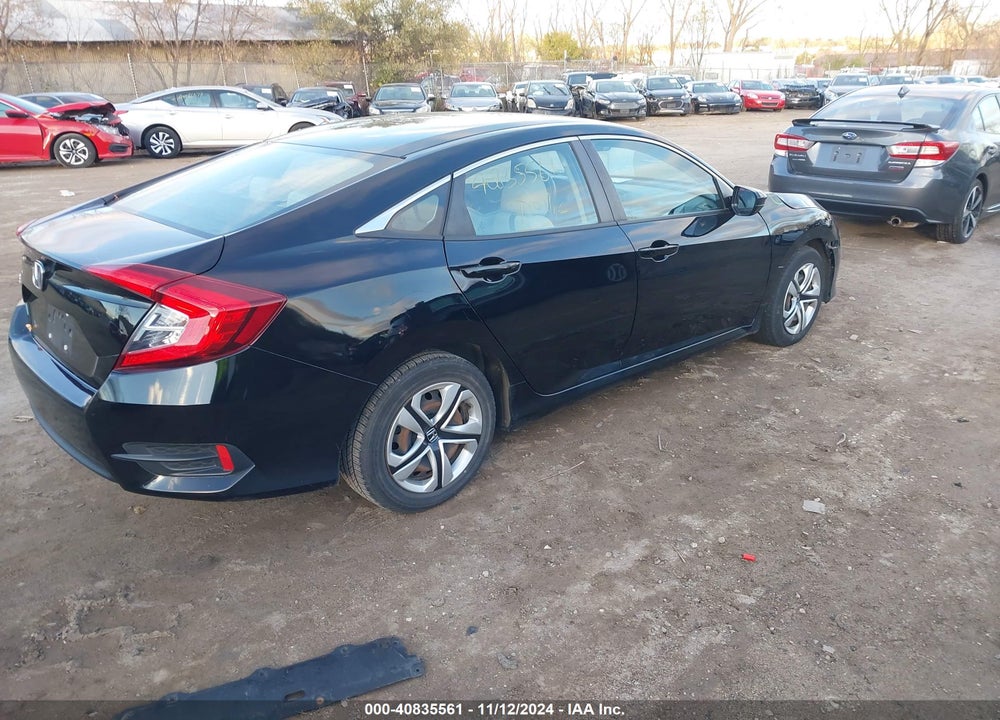 2018 HONDA CIVIC LX VIN: 19XFC2F51JE021092
