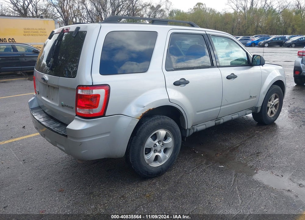2009 FORD ESCAPE HYBRID LIMITED VIN: 1FMCU49339KA99903