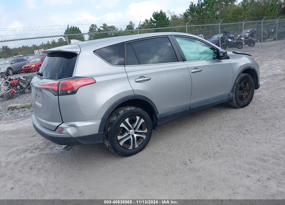 2018 TOYOTA RAV4 LE VIN: 2T3ZFREV0JW444314