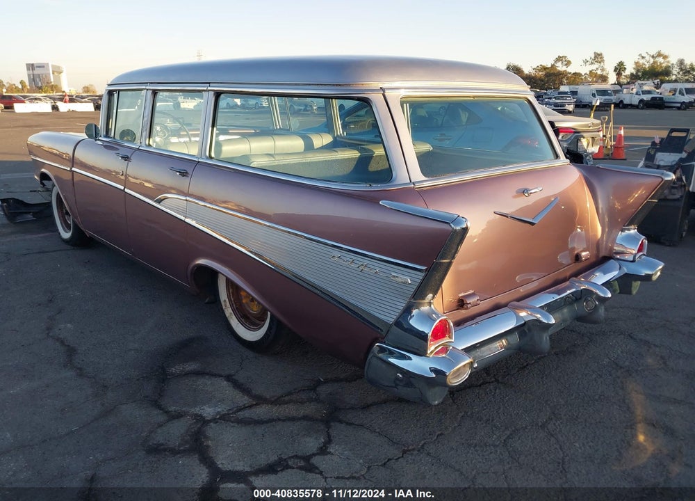 1957 CHEV BEL-AIR VIN: B57L158410