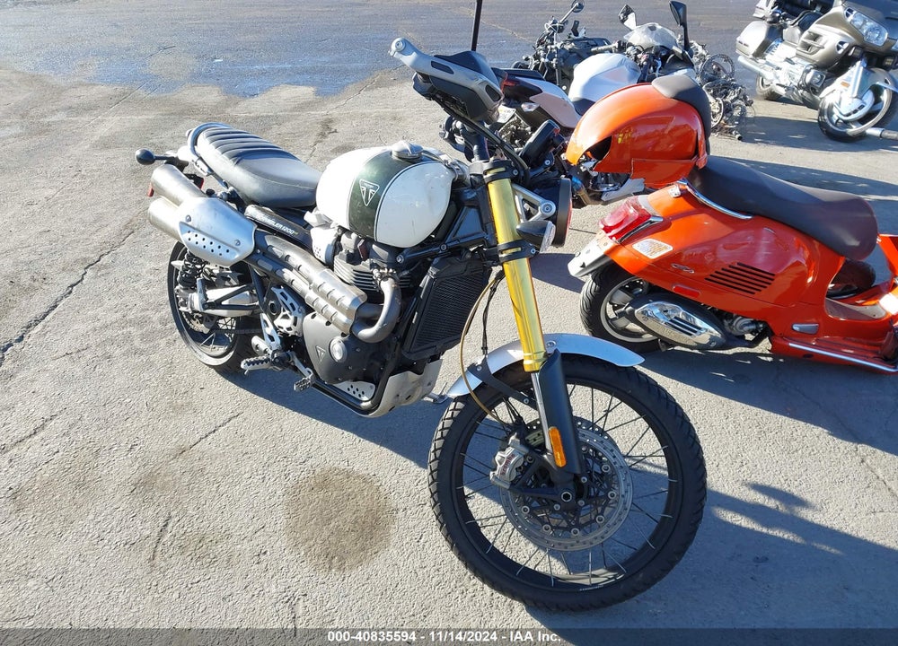 2019 TRIUMPH MOTORCYCLE SCRAMBLER 1200 XE VIN: SMTD51HG7KT934508