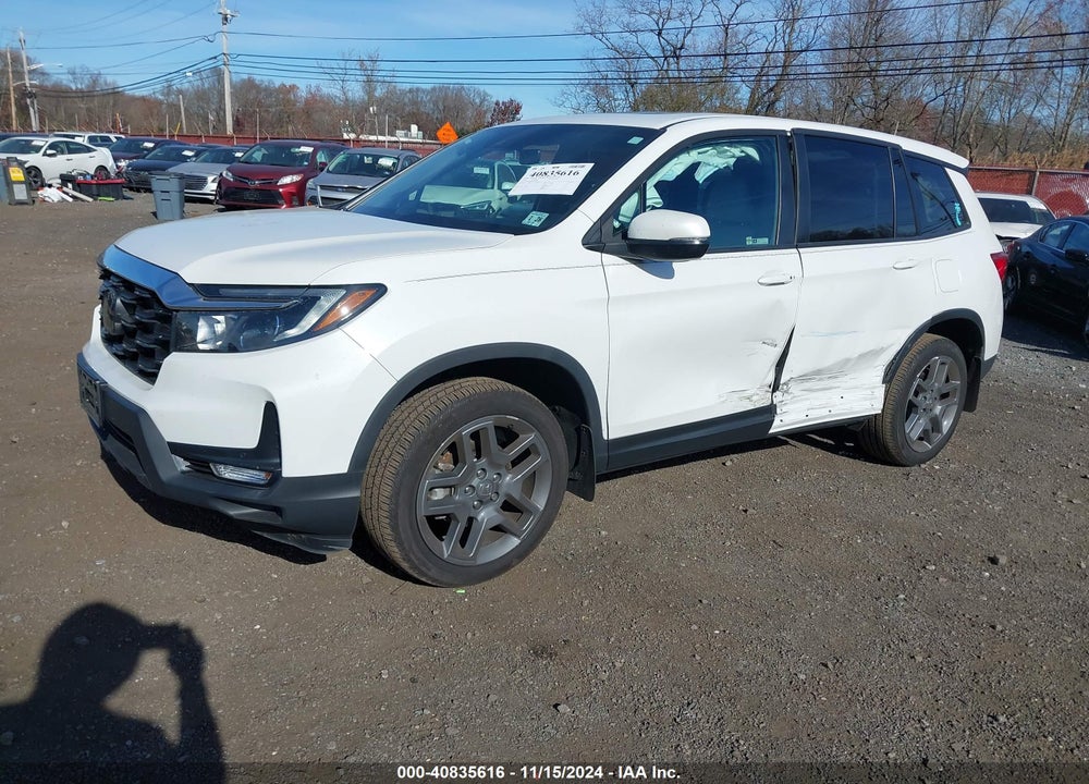 2023 HONDA PASSPORT AWD EX-L VIN: 5FNYF8H5XPB004410