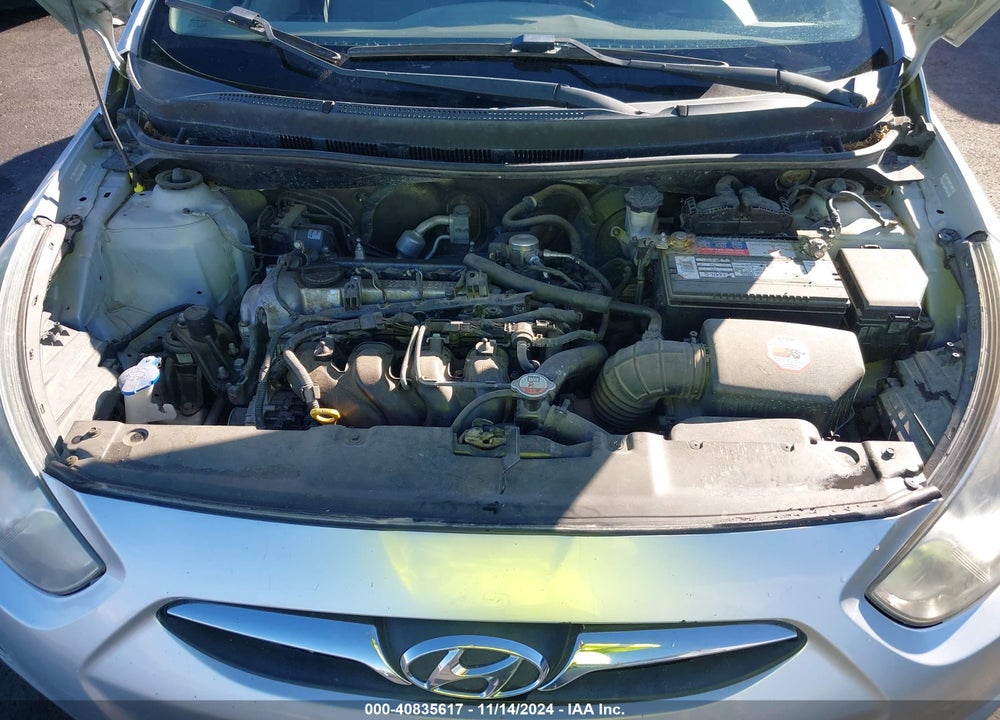 2012 HYUNDAI ACCENT GLS VIN: KMHCT4AE1CU182628