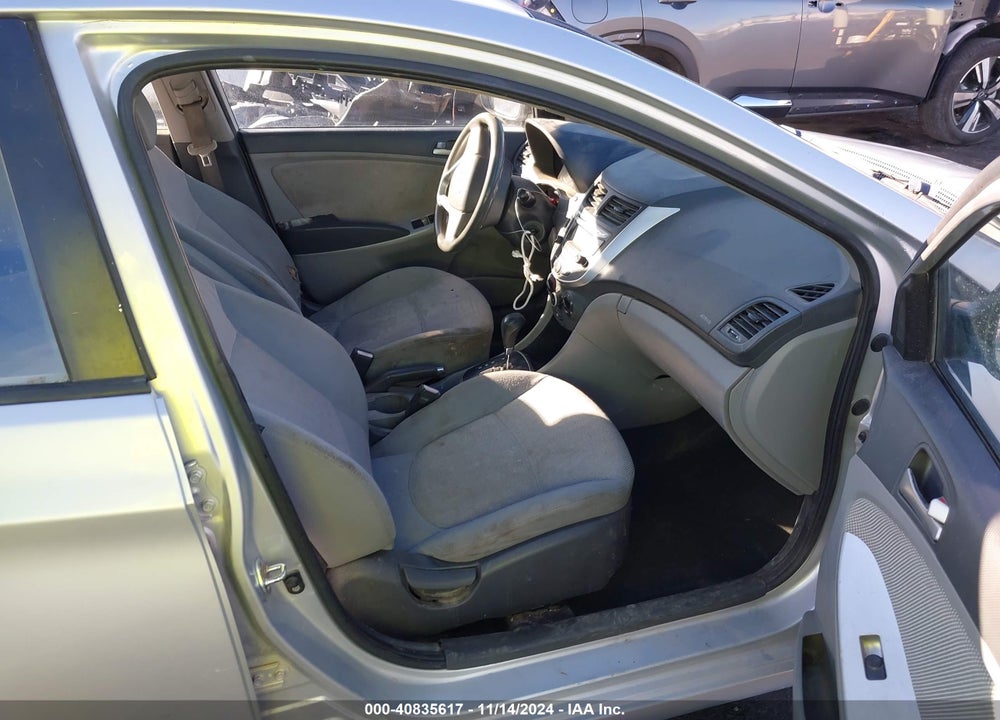 2012 HYUNDAI ACCENT GLS VIN: KMHCT4AE1CU182628