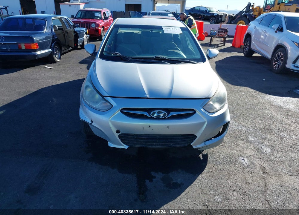 2012 HYUNDAI ACCENT GLS VIN: KMHCT4AE1CU182628