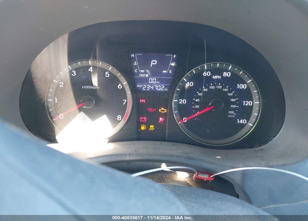 2012 HYUNDAI ACCENT GLS VIN: KMHCT4AE1CU182628