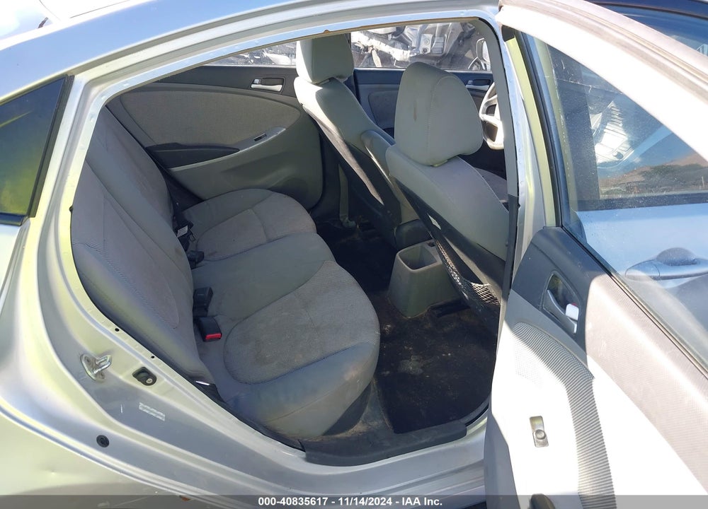 2012 HYUNDAI ACCENT GLS VIN: KMHCT4AE1CU182628