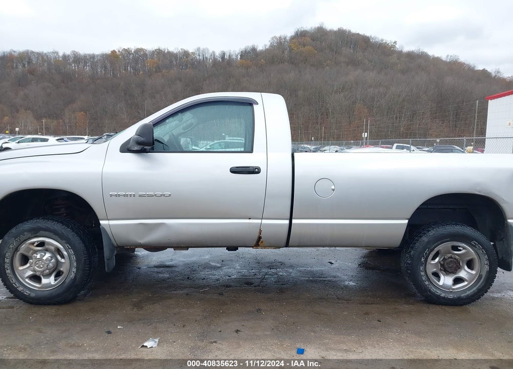 2004 DODGE RAM 2500 ST VIN: 3D7KU26D24G124281