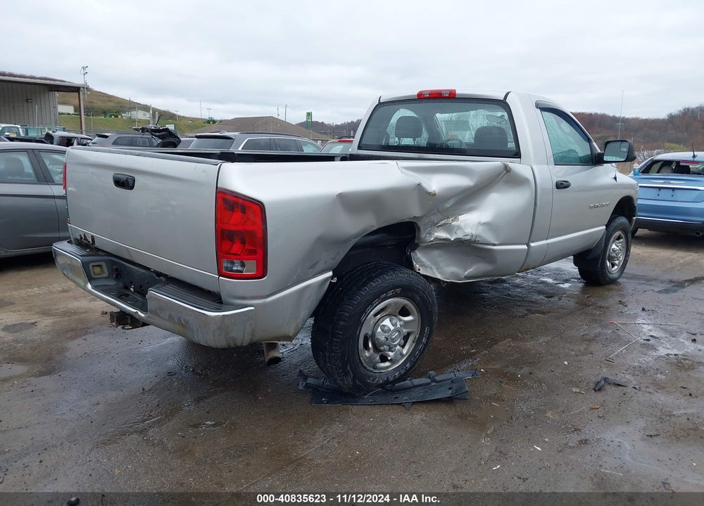 2004 DODGE RAM 2500 ST VIN: 3D7KU26D24G124281