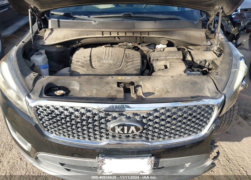 2016 KIA SORENTO 3.3L LX VIN: 5XYPGDA51GG047487
