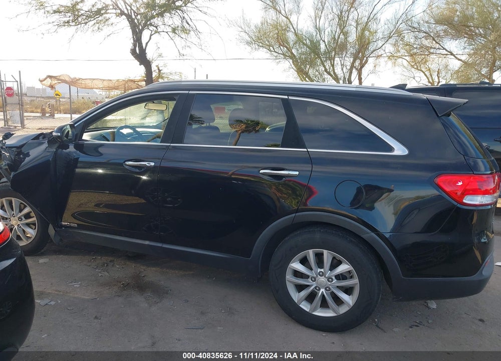 2016 KIA SORENTO 3.3L LX VIN: 5XYPGDA51GG047487