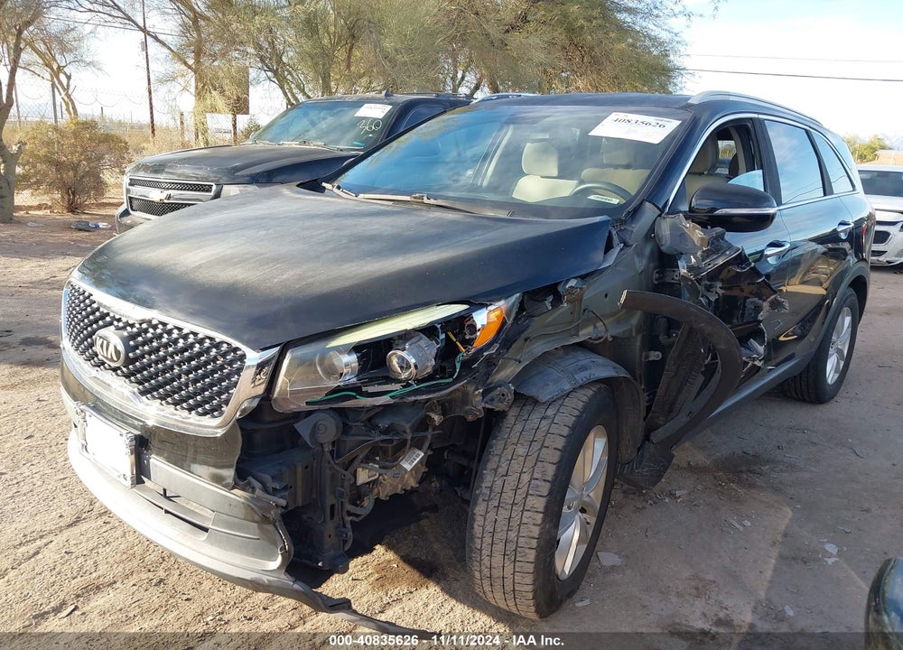 2016 KIA SORENTO 3.3L LX VIN: 5XYPGDA51GG047487