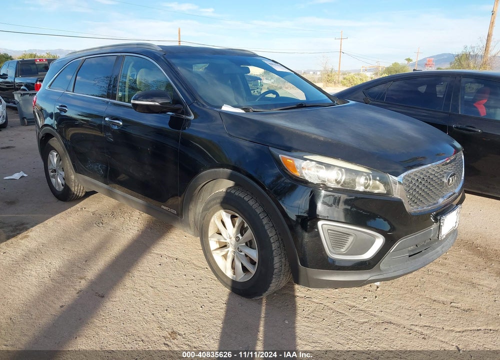 2016 KIA SORENTO 3.3L LX VIN: 5XYPGDA51GG047487