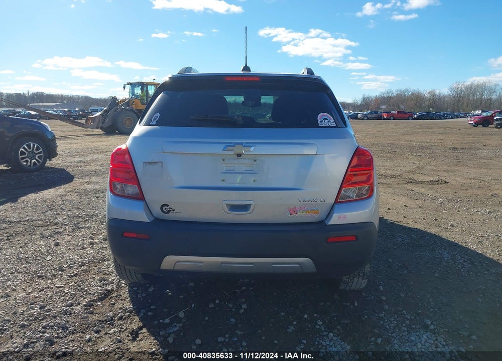 2015 CHEVROLET TRAX LT VIN: 3GNCJLSB5FL245003