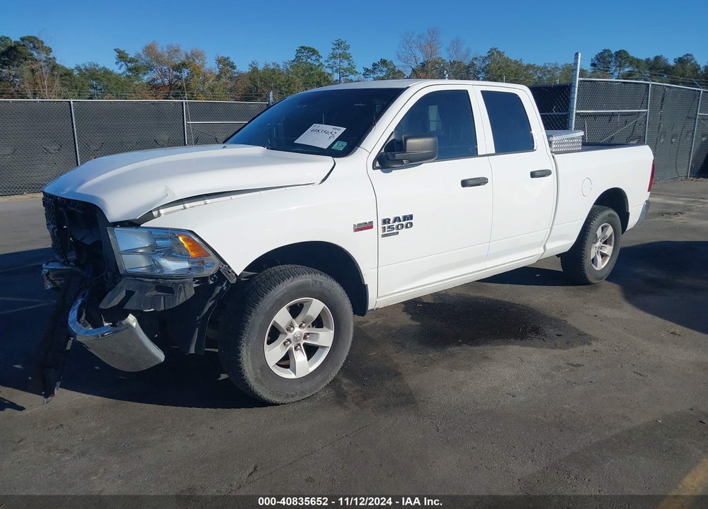 2019 RAM 1500 CLASSIC TRADESMAN 4X2 6'4 BOX VIN: 1C6RR6FT9KS723572