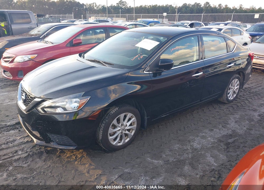 2018 NISSAN SENTRA SV VIN: 3N1AB7AP4JY273861