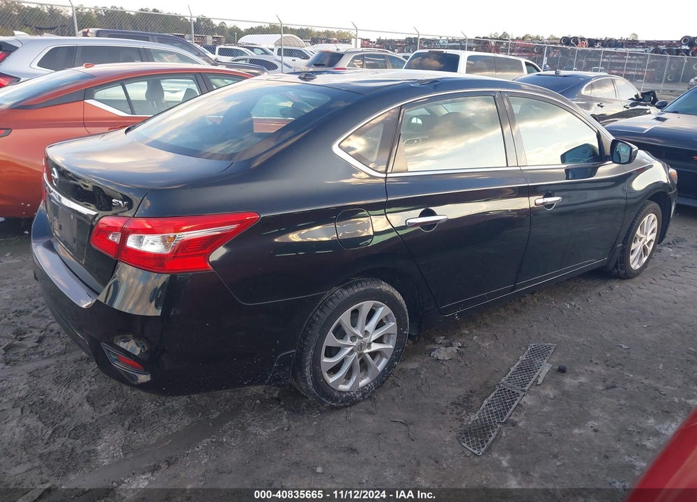 2018 NISSAN SENTRA SV VIN: 3N1AB7AP4JY273861