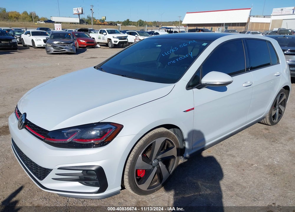 2020 VOLKSWAGEN GOLF GTI VIN: 3VW5T7AU2LM001916