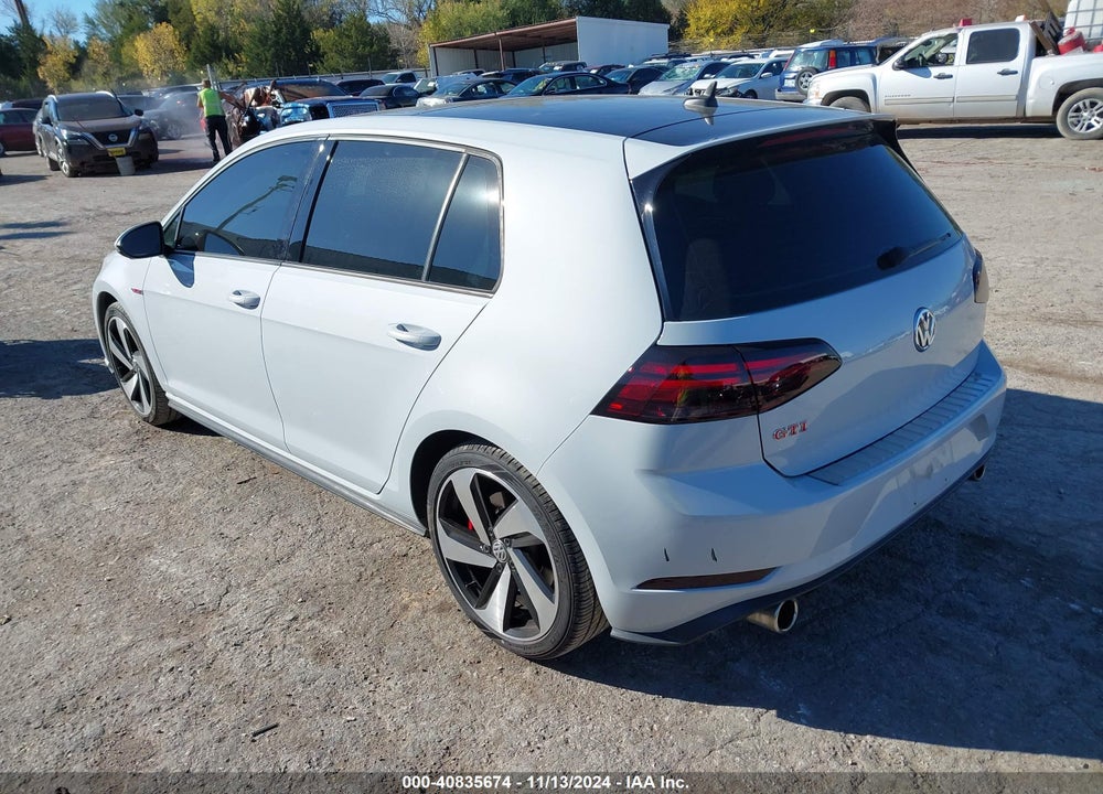 2020 VOLKSWAGEN GOLF GTI VIN: 3VW5T7AU2LM001916
