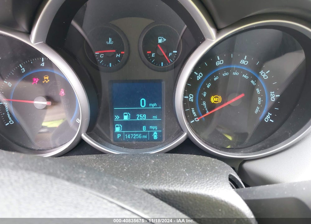 2012 CHEVROLET CRUZE LS VIN: 1G1PC5SH7C7391819