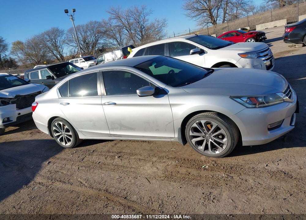 2013 HONDA ACCORD SPORT VIN: 1HGCR2F57DA231917