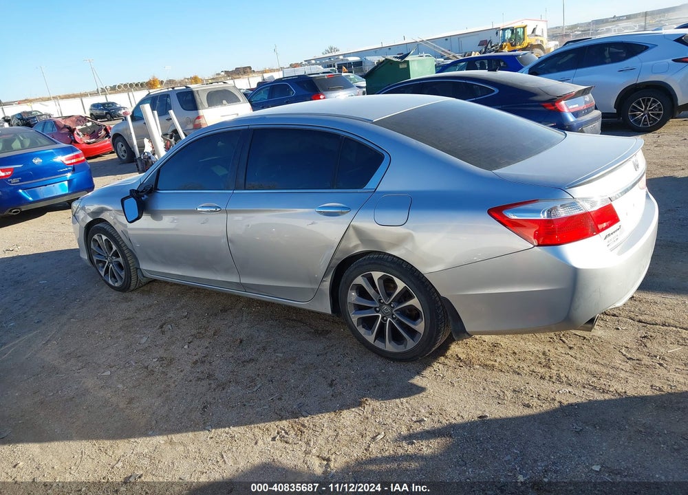 2013 HONDA ACCORD SPORT VIN: 1HGCR2F57DA231917